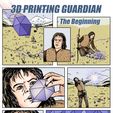 3D PRINTING GUARDIAN - The Beginning - Trianglerium Goggles.jpg 3D Printing Guardian -  Wall Mounted Filament Spool Holder